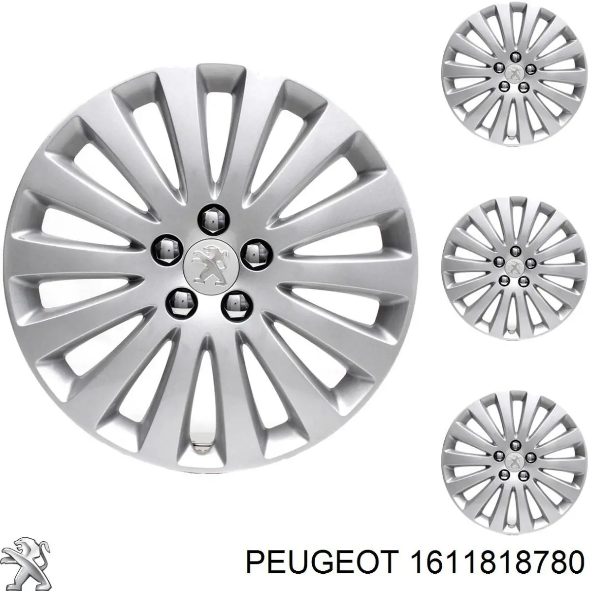 1611818780 Peugeot/Citroen колпачок колесного болта
