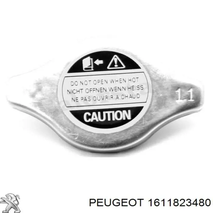 1611823480 Peugeot/Citroen крышка (пробка радиатора)