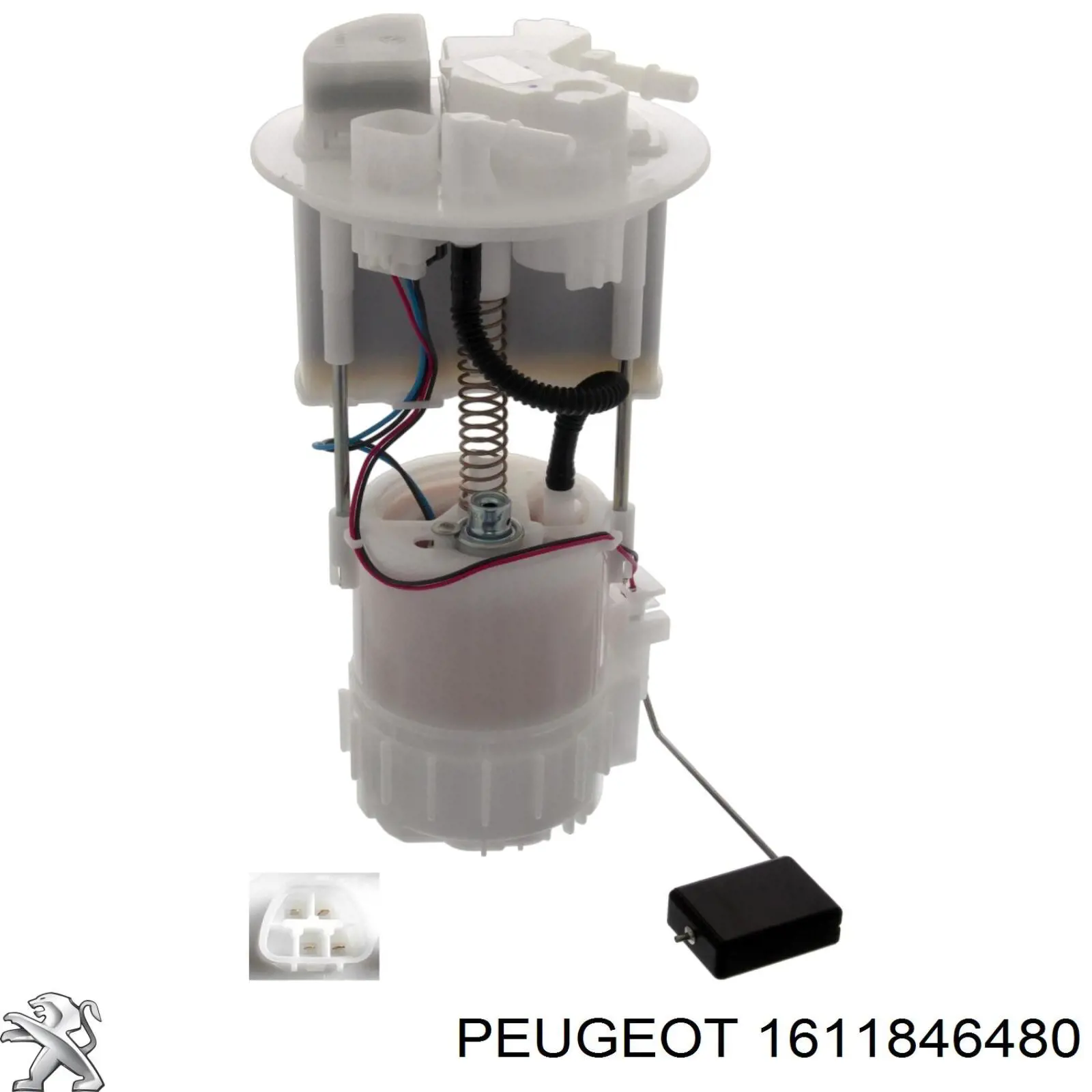 Módulo alimentación de combustible 1611846480 Peugeot/Citroen
