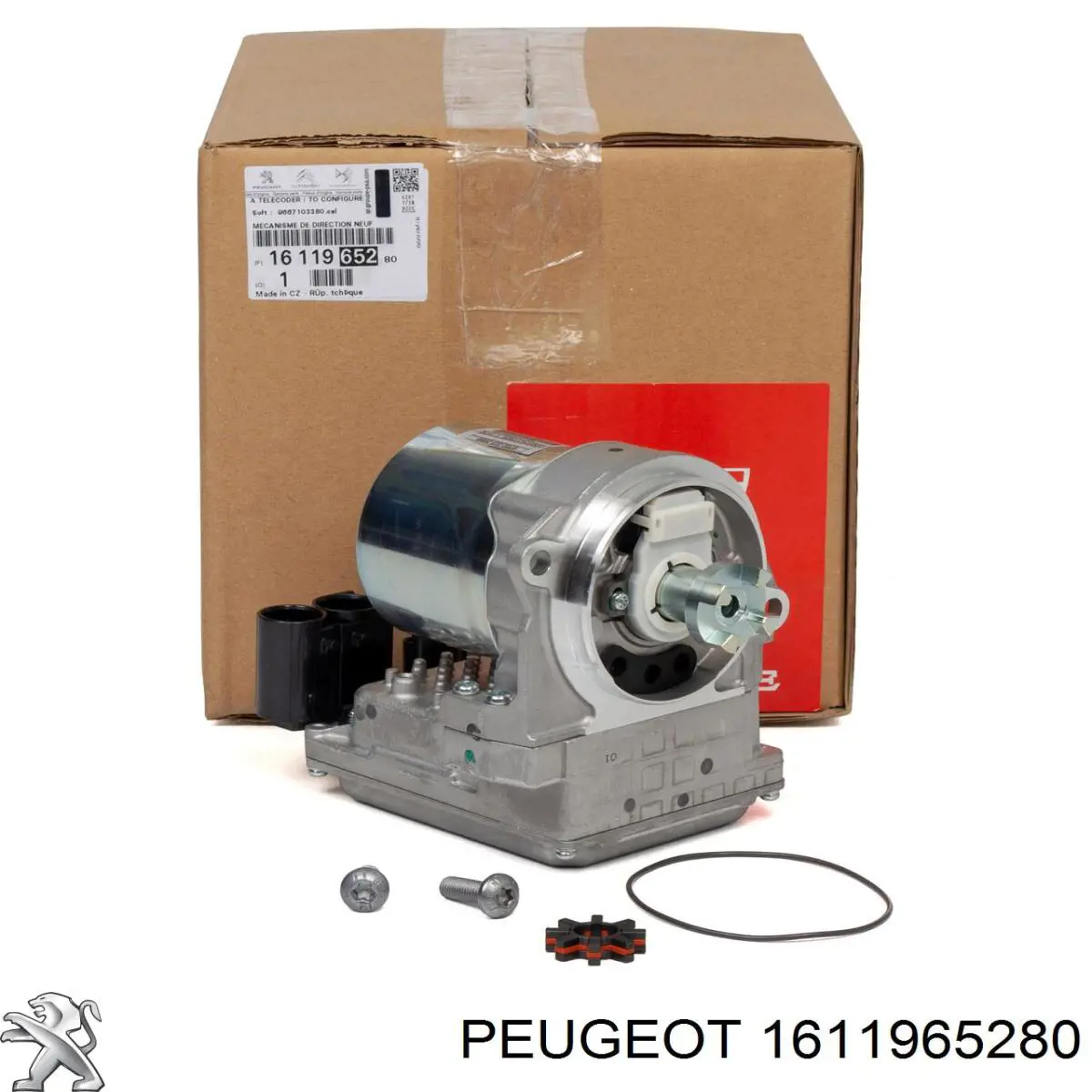 1611965280 Peugeot/Citroen электронный модуль рулевой колонки