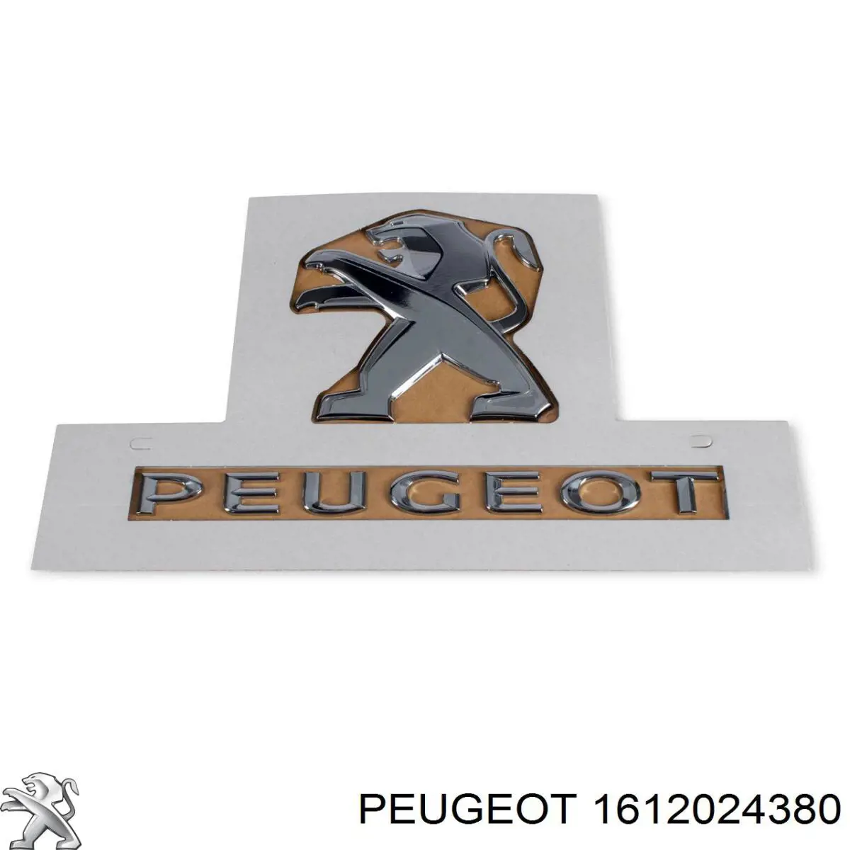 1612024380 Peugeot/Citroen Фирменный значек на багажник