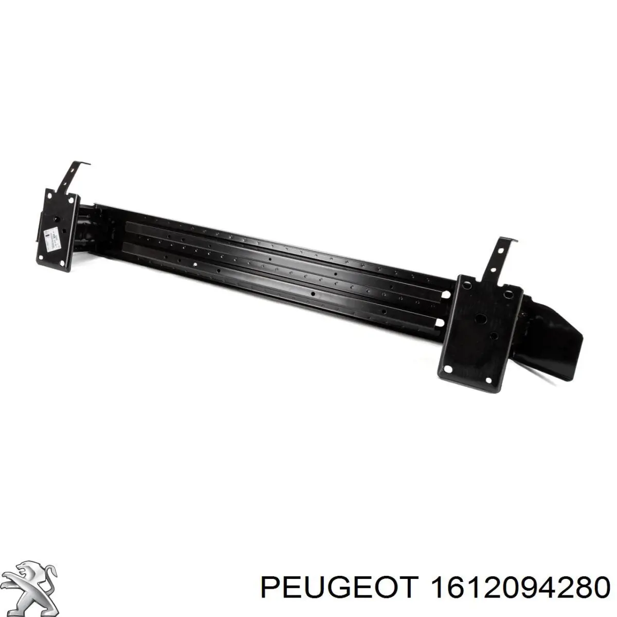 1612094280 Peugeot/Citroen reforçador do pára-choque dianteiro