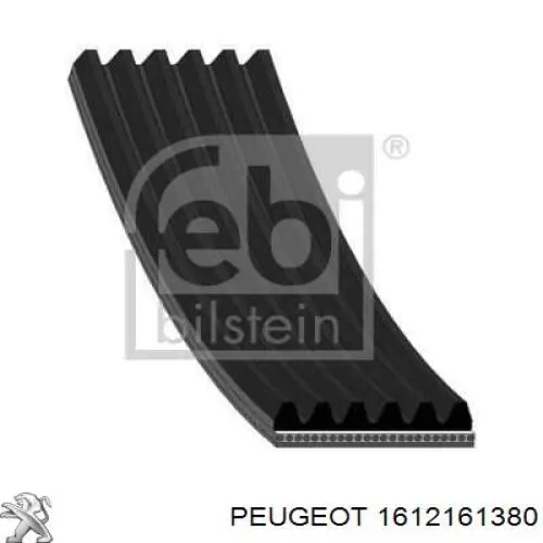1612161380 Peugeot/Citroen ремень генератора