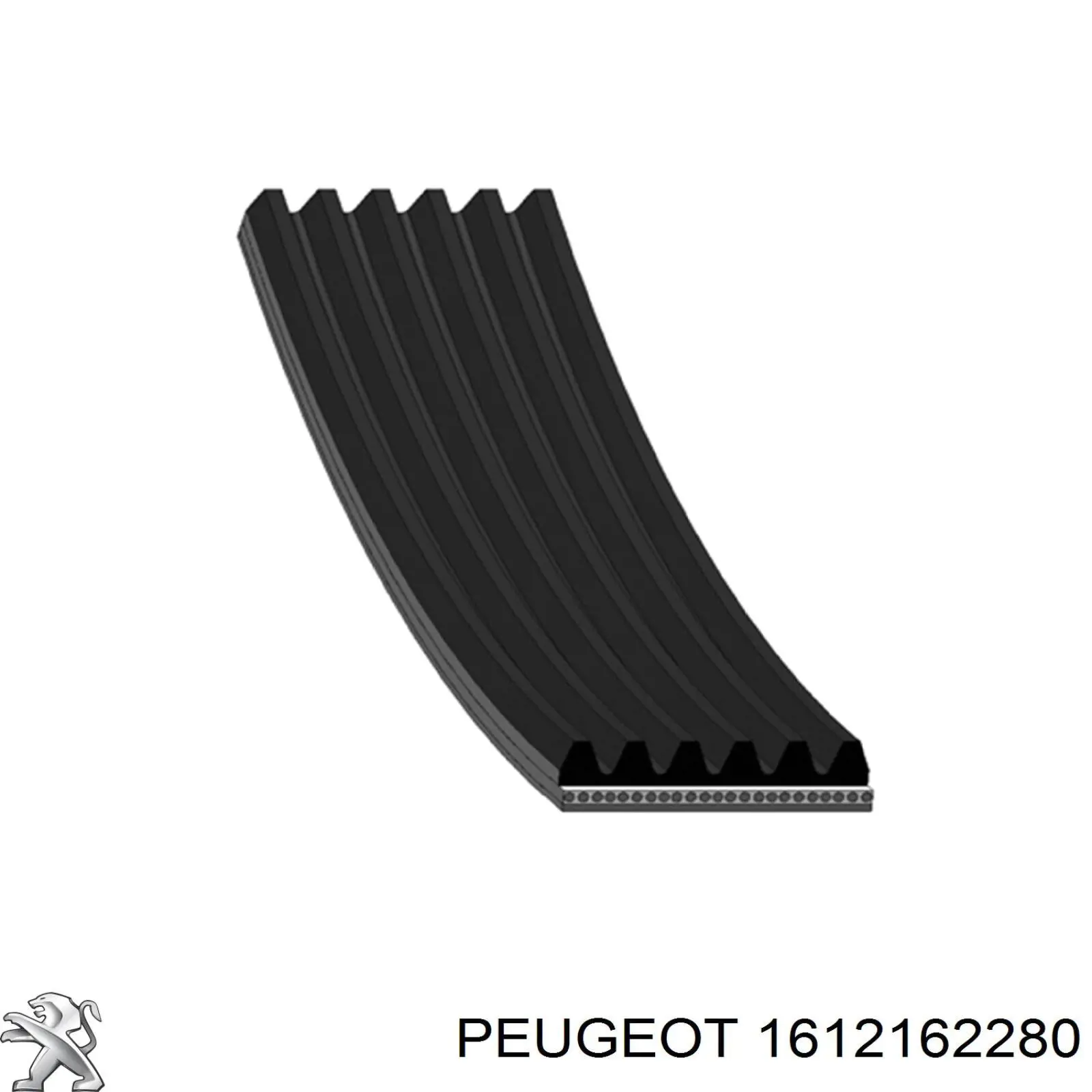 1612162280 Peugeot/Citroen ремень генератора