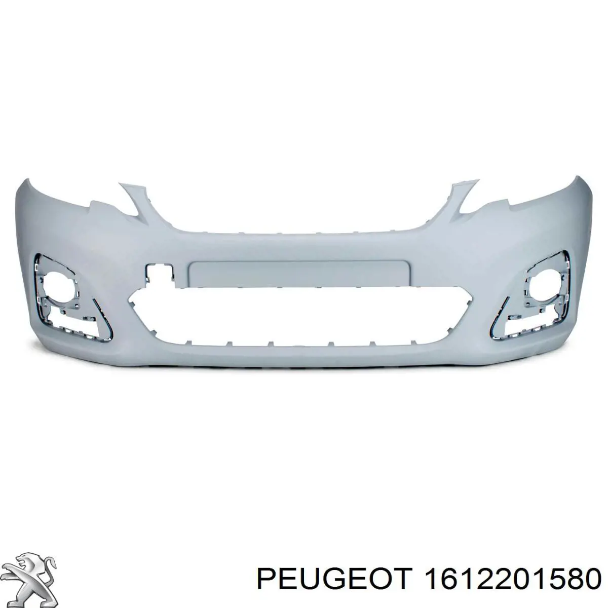 1612201580 Peugeot/Citroen Бампер передний в сборе