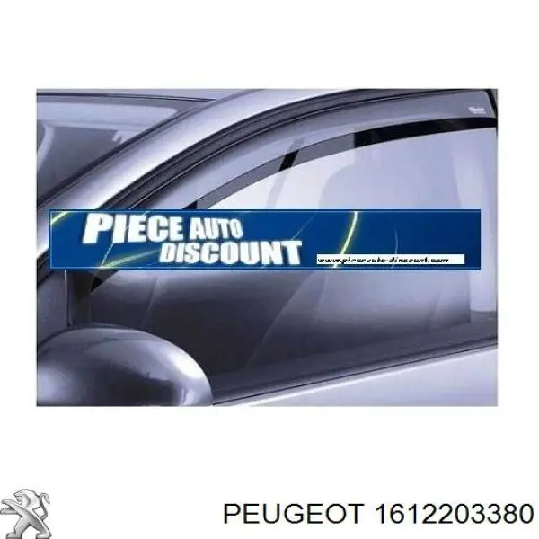 Купить 1612203380 Peugeot/Citroen Решетка бампера переднего левая