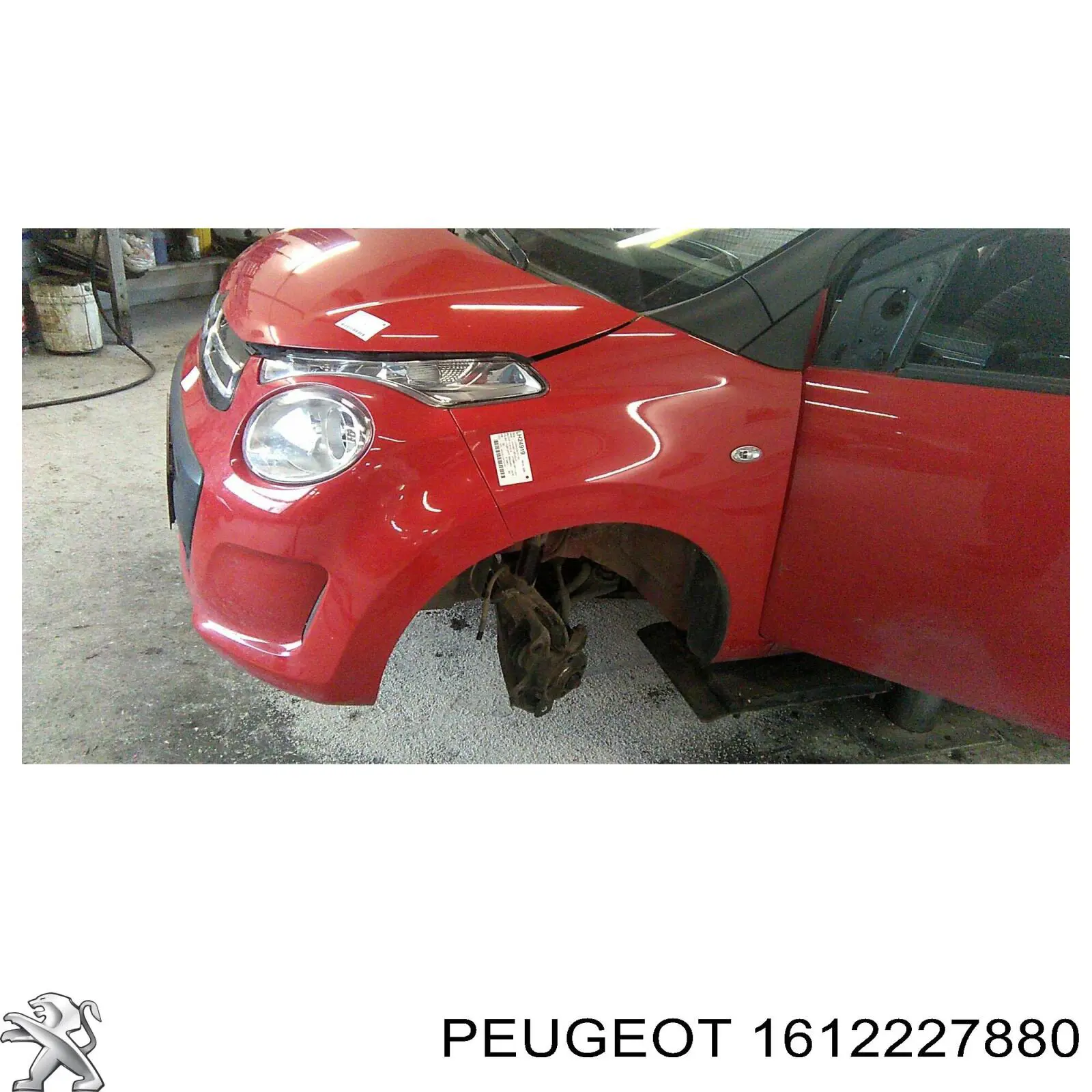 Panal de radiador 1612227880 Peugeot/Citroen