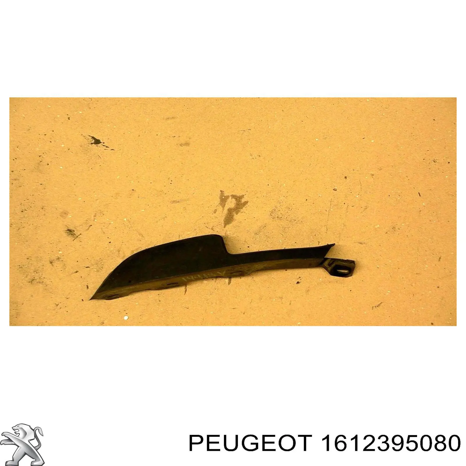 1612395080 Peugeot/Citroen Губа переднего бампера