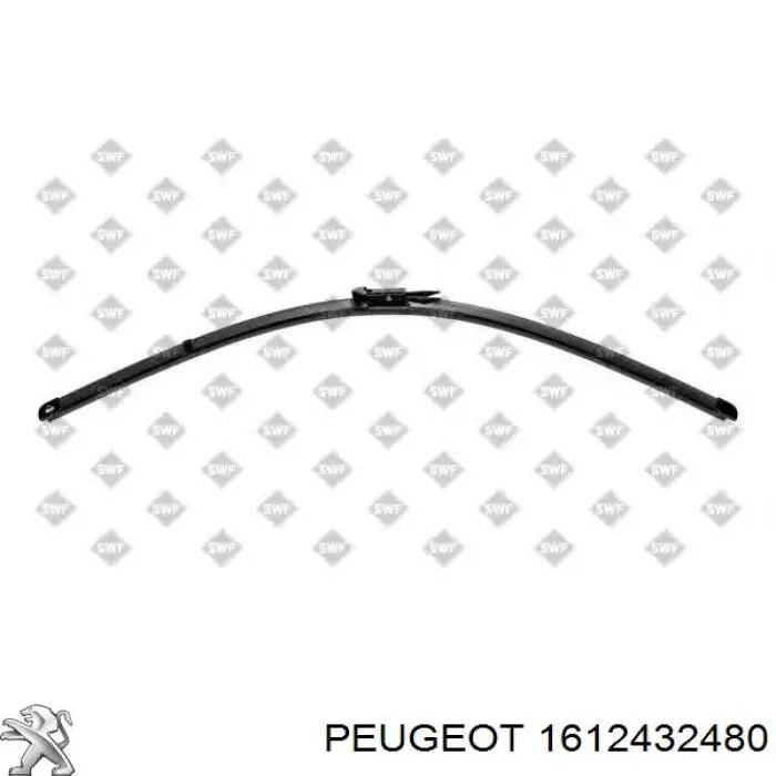 Щетка-дворник лобового стекла водительская 1612432480 Peugeot/Citroen