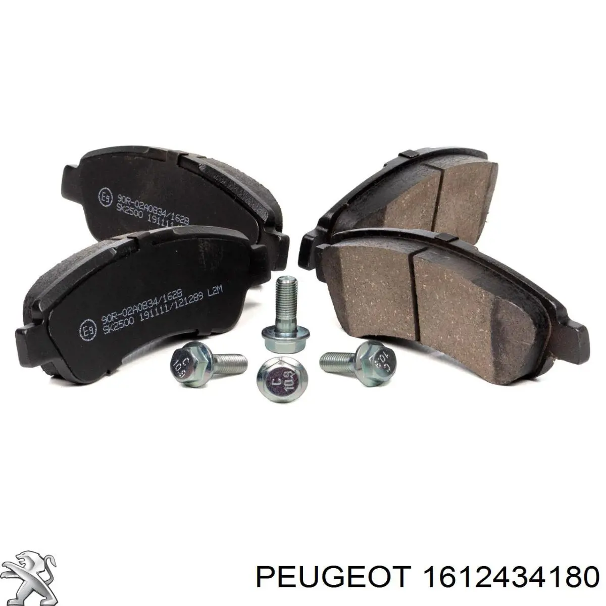 Колодки дисковые  Peugeot/Citroen 1612434180 цена, от 29.89 USD