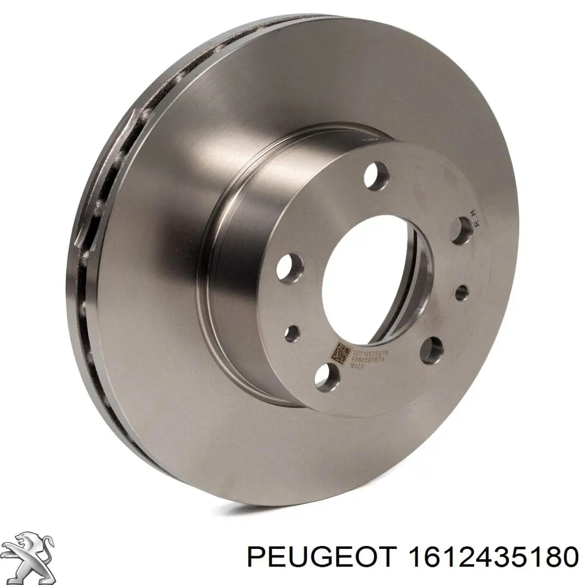 1612435180 Peugeot/Citroen диск тормозной передний