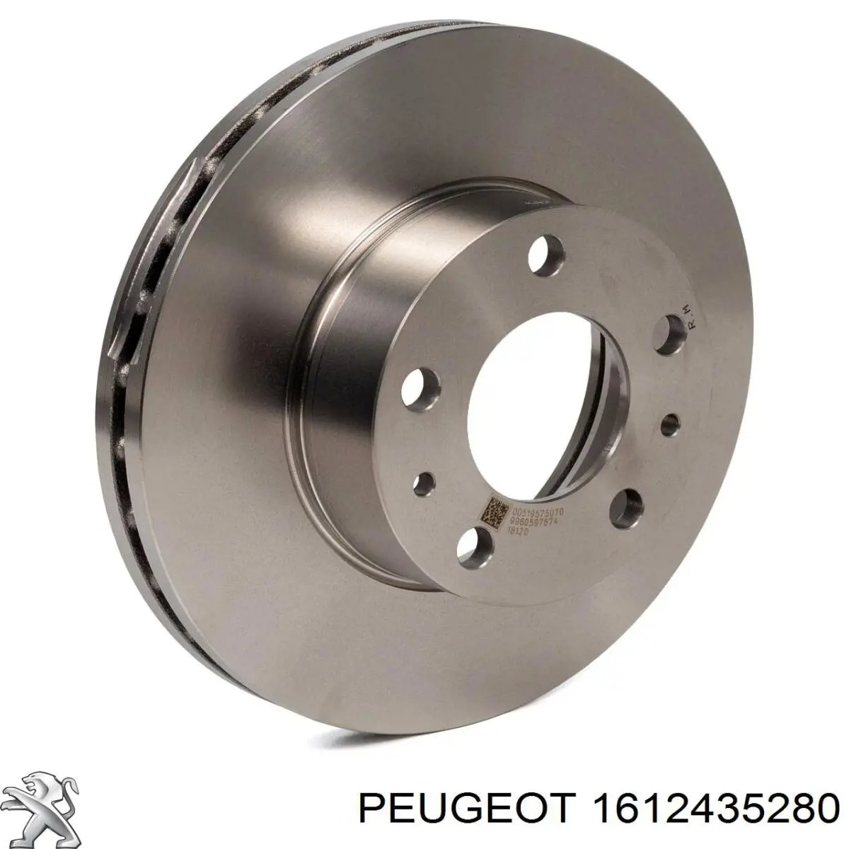 Передние тормозные диски 1612435280 Peugeot/Citroen