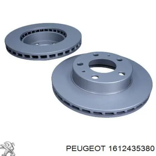 Тормоз дисковый передний Peugeot/Citroen 1612435380 цена, от 62.42 USD