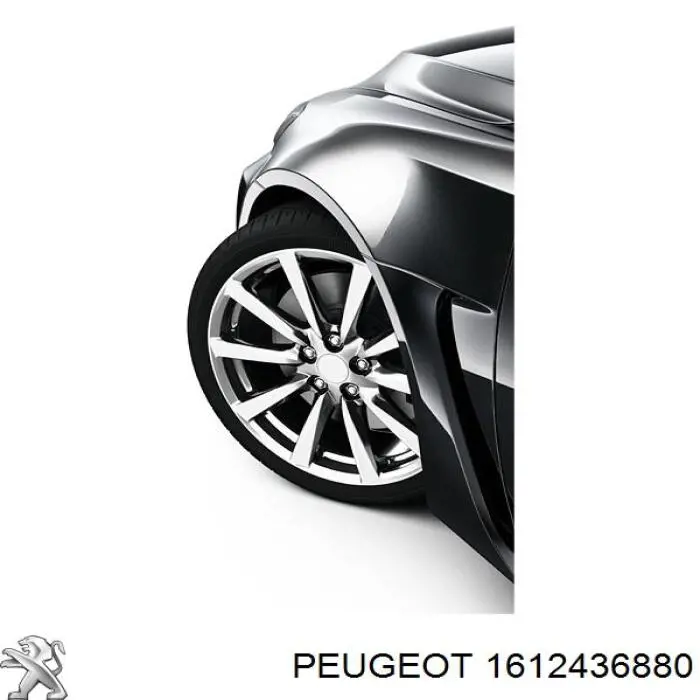 1612436880 Peugeot/Citroen Тормозной суппорт задний левый
