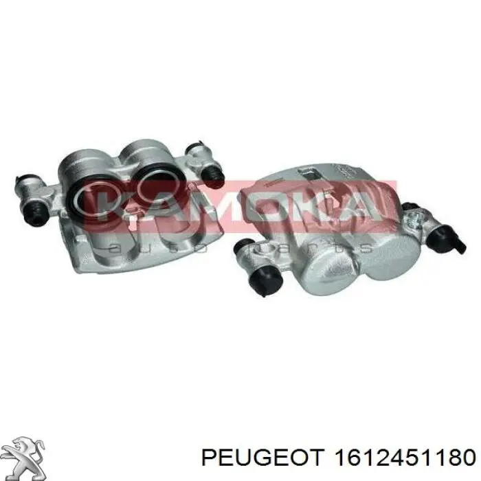 Суппорт тормозной передний правый 1612451180 Peugeot/Citroen