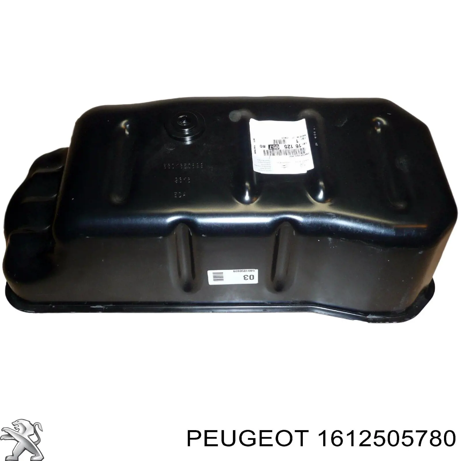 1612505780 Peugeot/Citroen panela de óleo de cárter do motor
