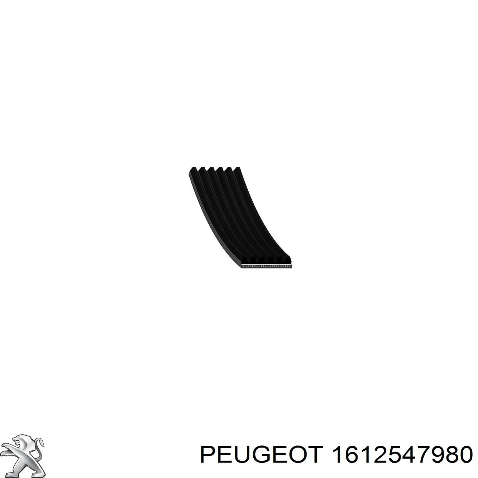 1612547980 Peugeot/Citroen ремень генератора