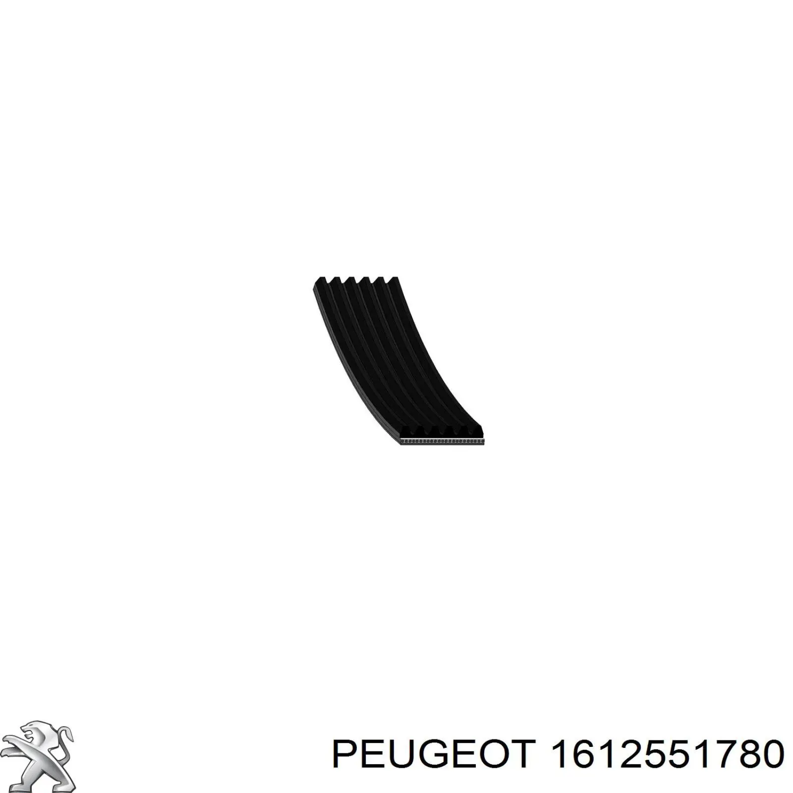 1612551780 Peugeot/Citroen ремень генератора