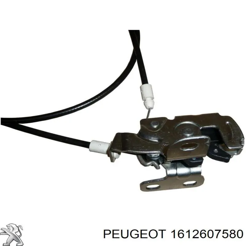 1612607580 Peugeot/Citroen fecho superior da porta traseira direita batente