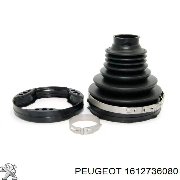 1612736080 Peugeot/Citroen bota de proteção interna de junta homocinética do semieixo dianteiro