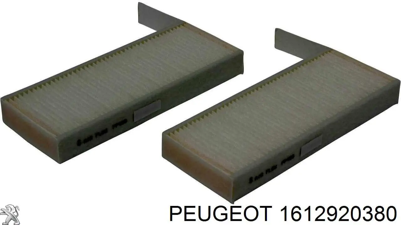 Фильтр салона 1612920380 Peugeot/Citroen