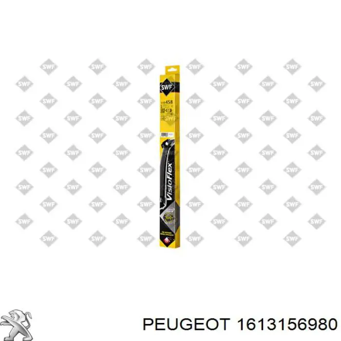 1613156980 Peugeot/Citroen щетка-дворник лобового стекла водительская