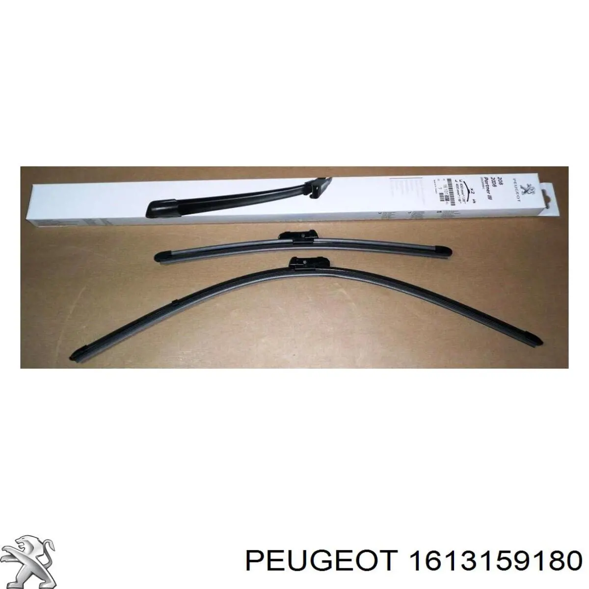 1613159180 Peugeot/Citroen щетка-дворник лобового стекла, комплект из 2 шт.