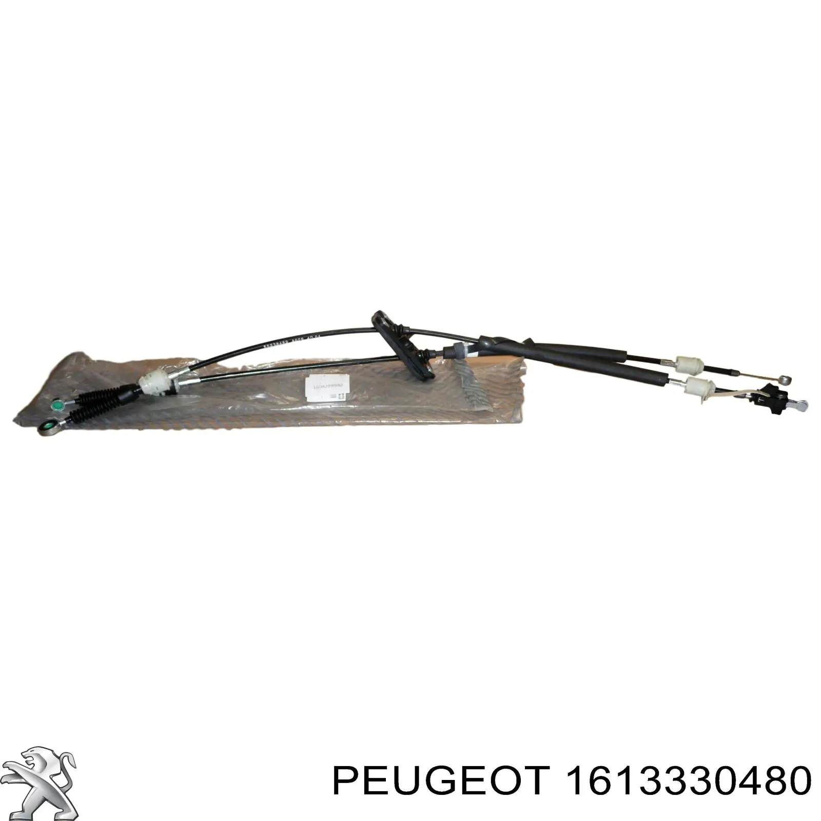 1613330480 Peugeot/Citroen трос переключения передач сдвоенный