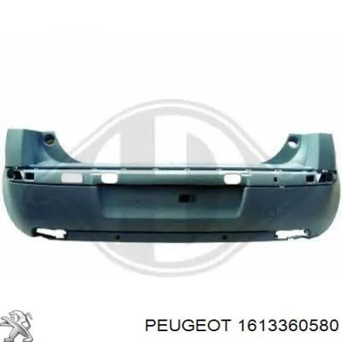 Бампер задний Peugeot/Citroen 1613360580 цена, от 287.58 USD