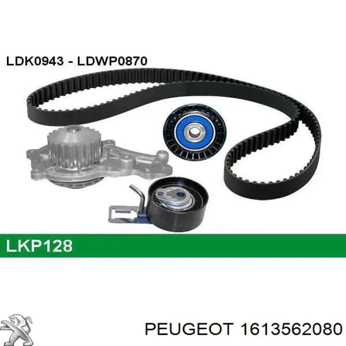 Комплект ГРМ 1613562080 Peugeot/Citroen