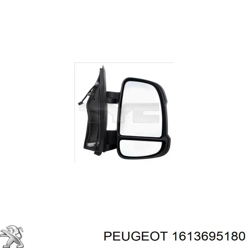 Зеркало заднего вида, левое Peugeot/Citroen 8154NV цена, от 98.71 USD
