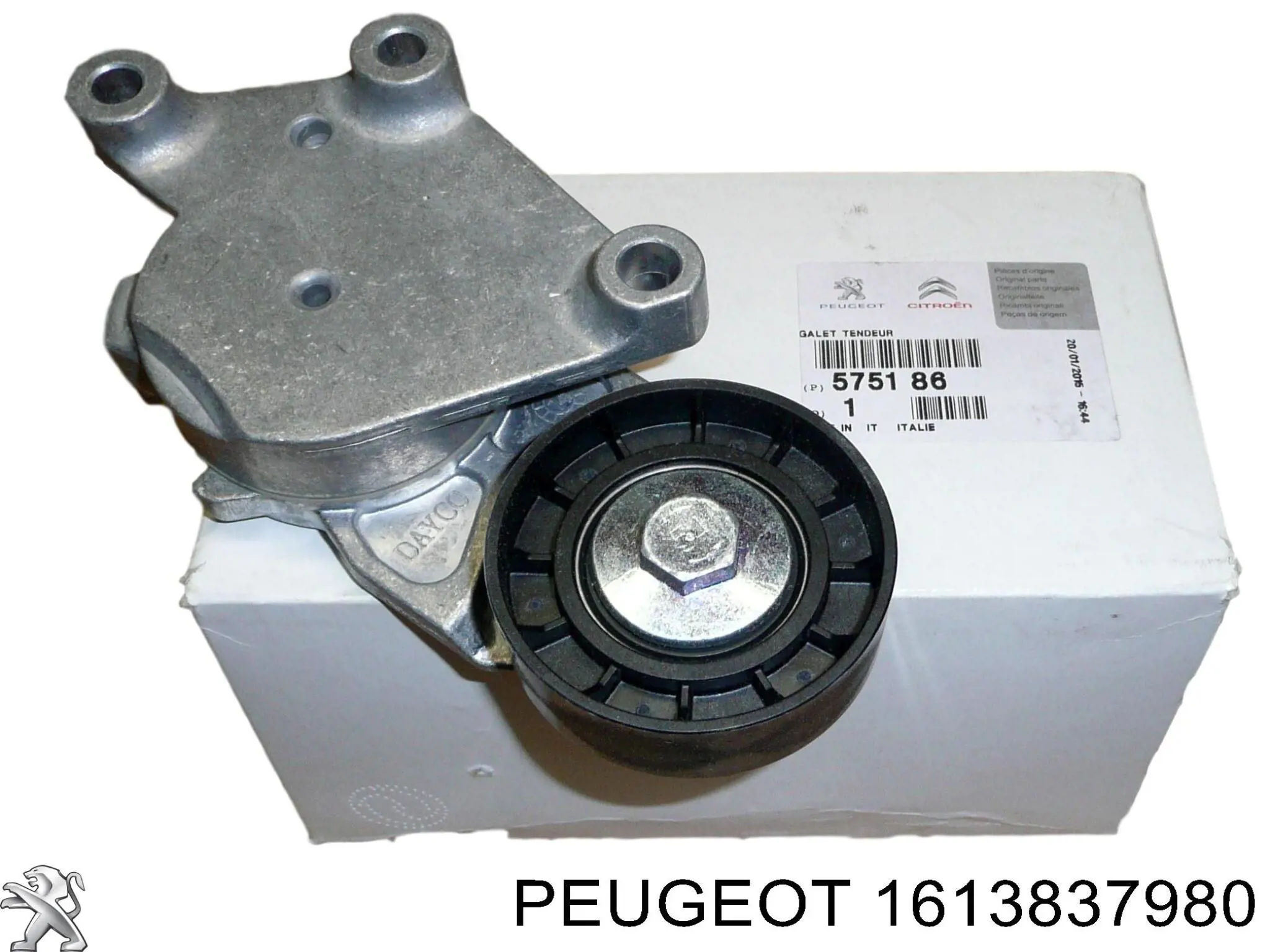 Натяжитель приводного ремня Peugeot/Citroen 1613837980