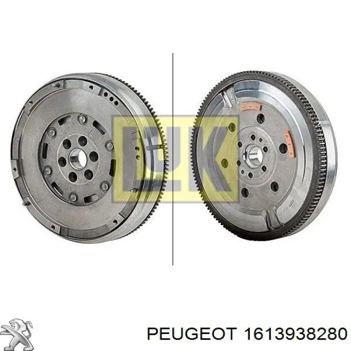 1613938280 Chrysler Демпферный маховик