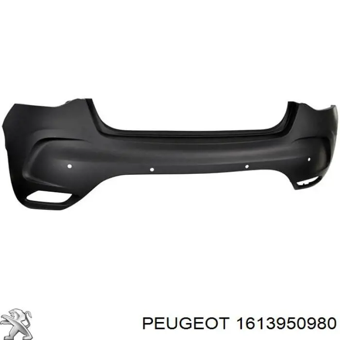 Бампер задний 00007410NT Peugeot/Citroen