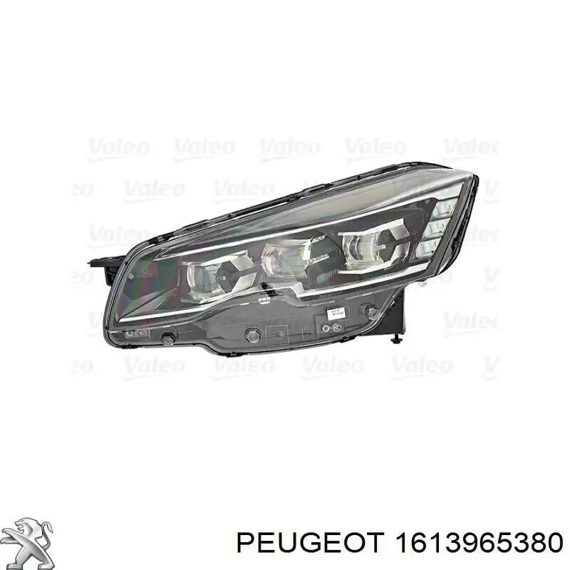 1613965380 Peugeot/Citroen Фара передняя правая