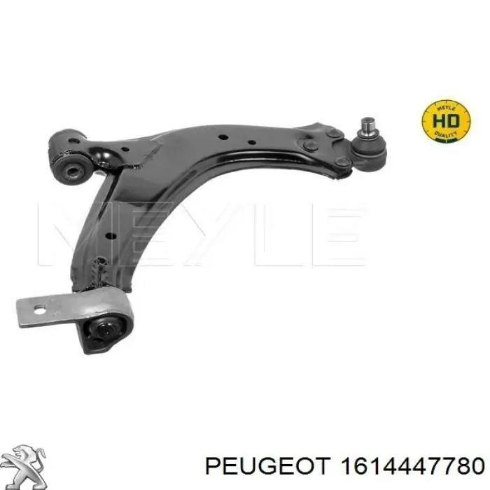 Правый рычаг передней нижней подвески Peugeot/Citroen 1614447780 цена, от 35.84 USD