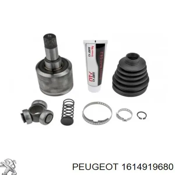 1614919680 Peugeot/Citroen полуось (привод передняя левая)