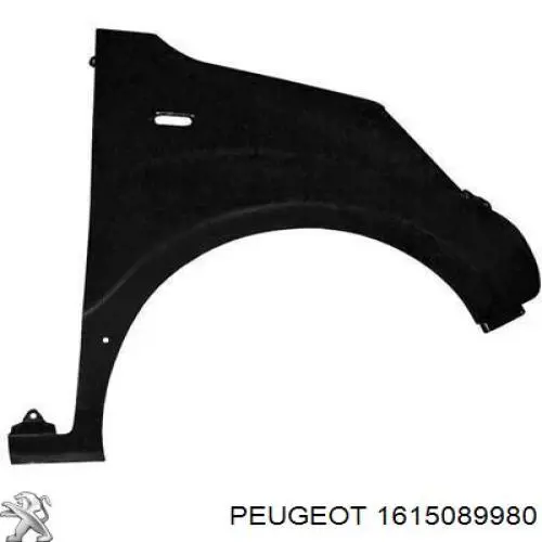 1615089980 Peugeot/Citroen Переднее правое крыло