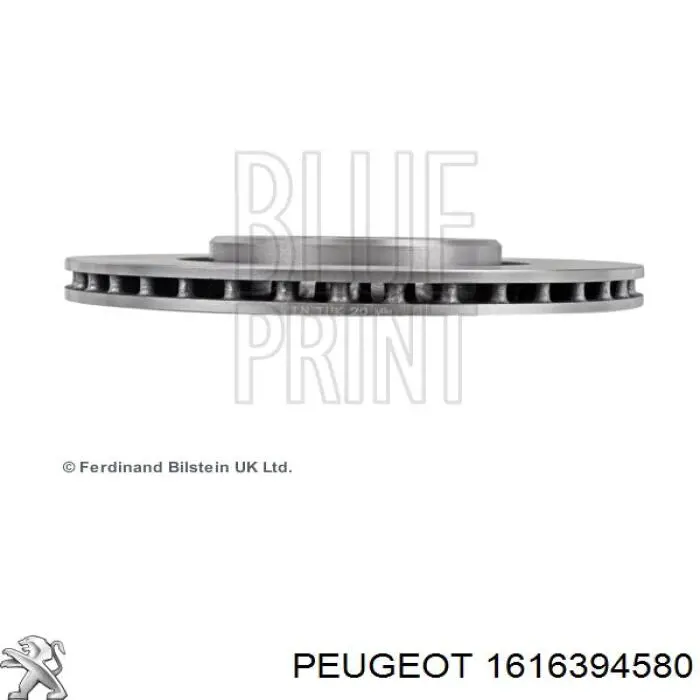Задний тормозной диск Peugeot/Citroen 1616394580 цена, от 118.24 USD