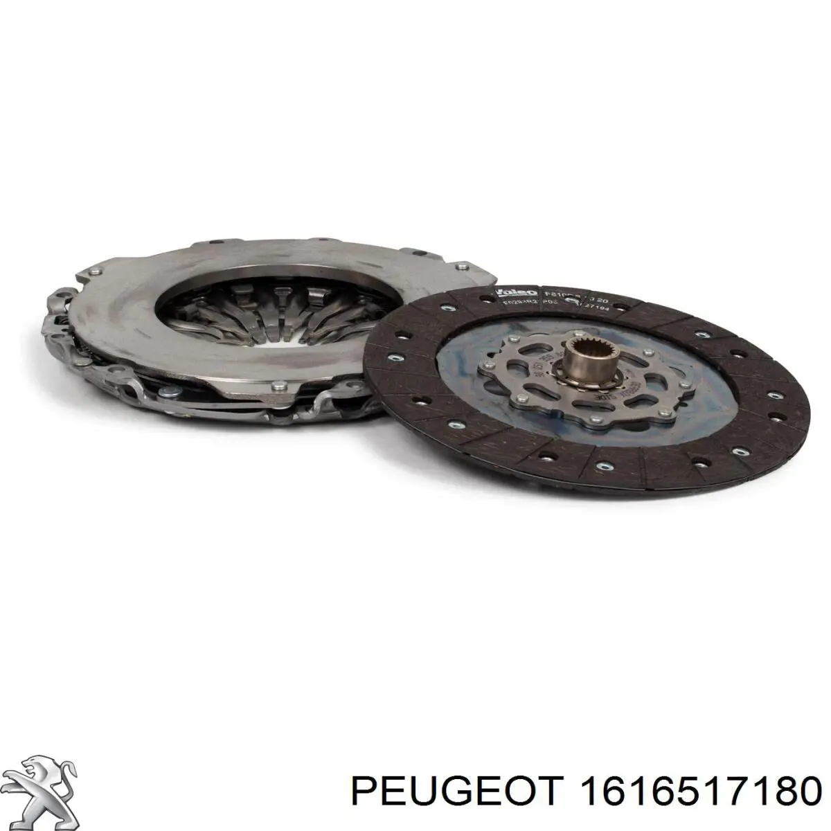 Kit de embrague (3 partes) 1616517180 Peugeot/Citroen