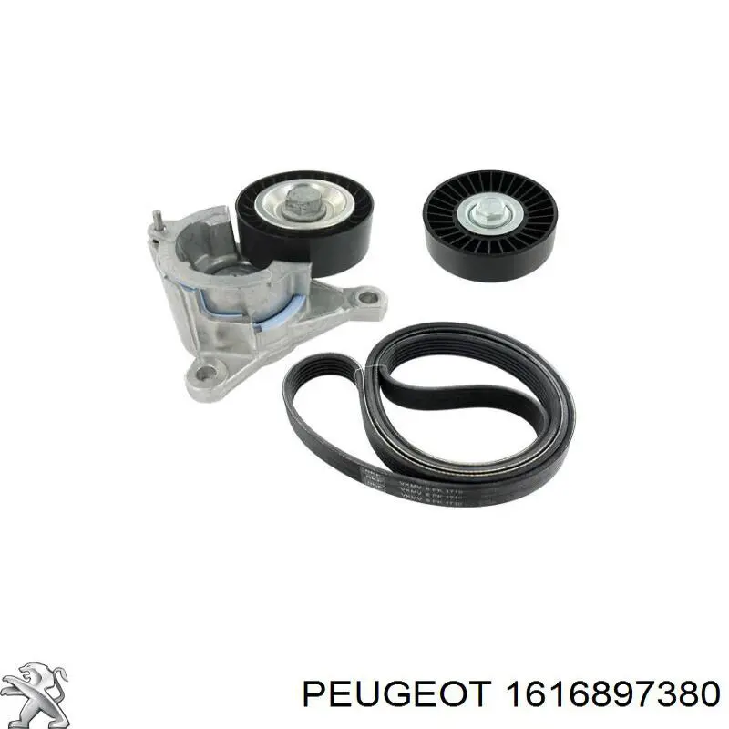1616897380 Peugeot/Citroen Натяжитель клинового ремня