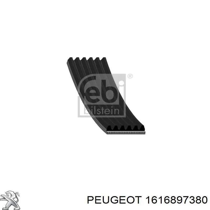 Купить 1616897380 Peugeot/Citroen Натяжитель приводного ремня