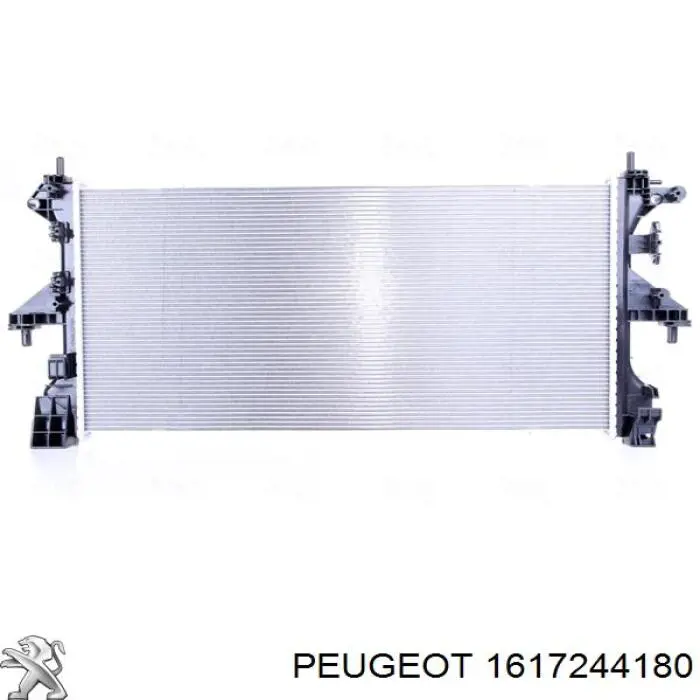1617244180 Peugeot/Citroen radiador de esfriamento de motor
