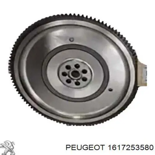 1617253580 Peugeot/Citroen колодки тормозные передние дисковые