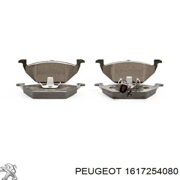 Колодки Peugeot/Citroen 1617254080 цена, от 21.36 USD