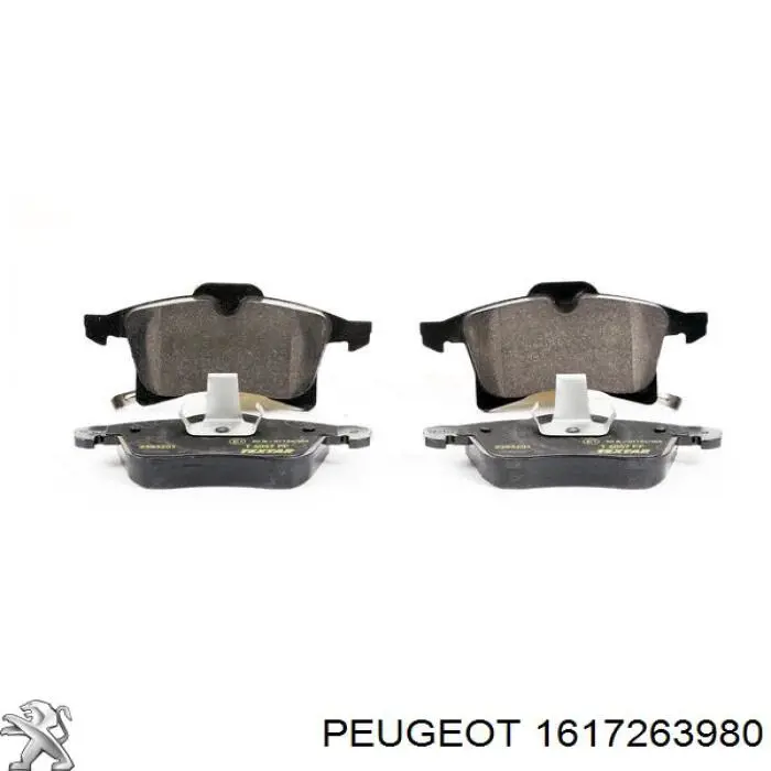 1617263980 Peugeot/Citroen Колодки передние