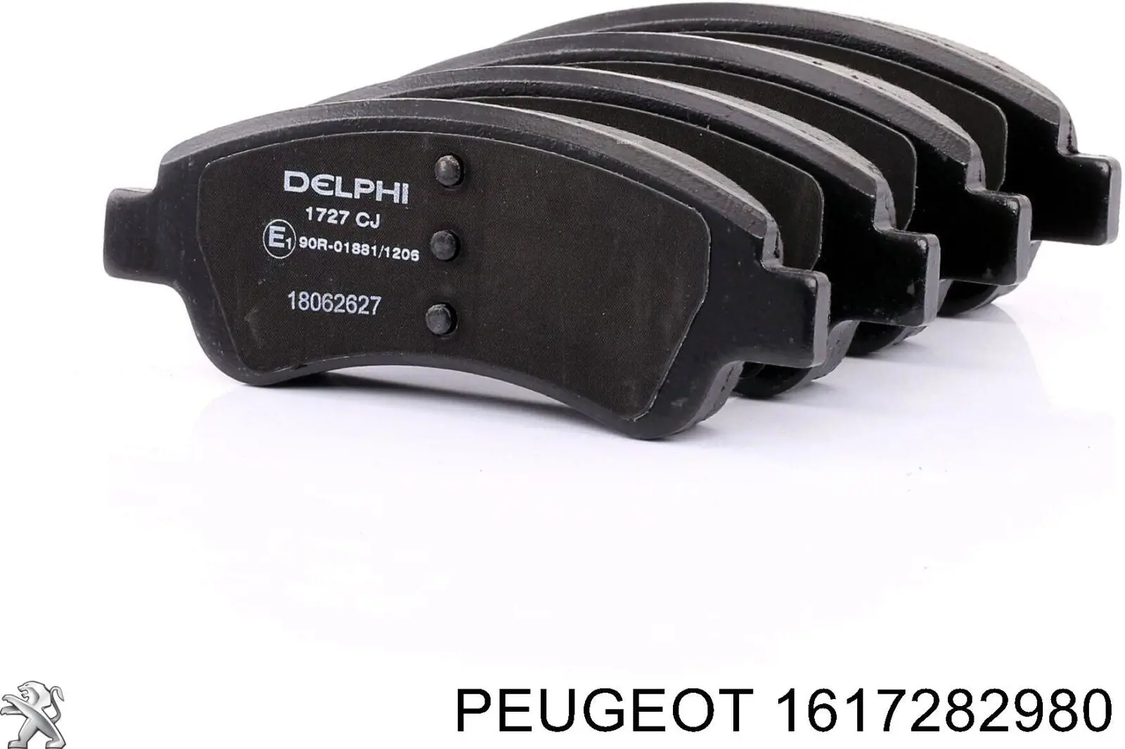 Колодки Peugeot/Citroen 1617282980 цена, от 22.17 USD