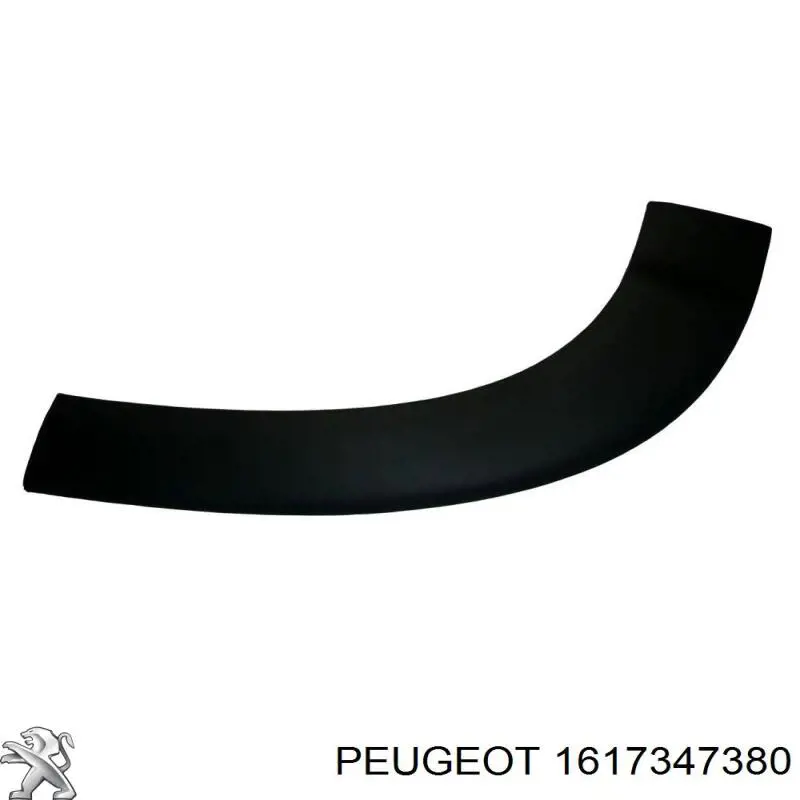 Накладка двери передней правой Peugeot/Citroen 1617347380