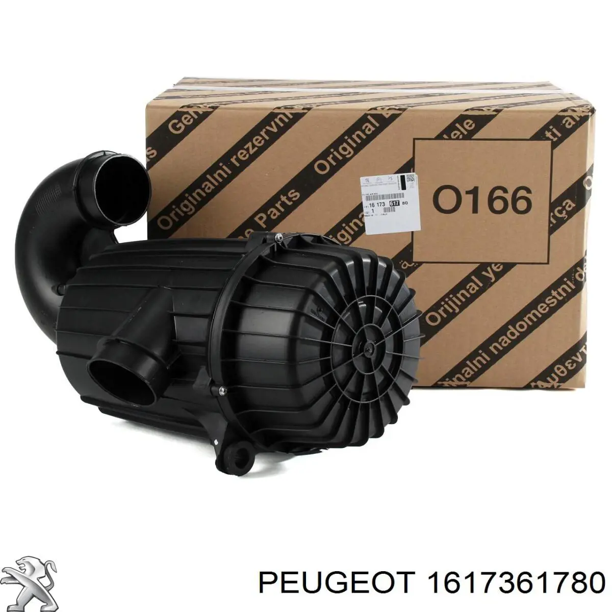 1617361780 Peugeot/Citroen caixa de filtro de ar