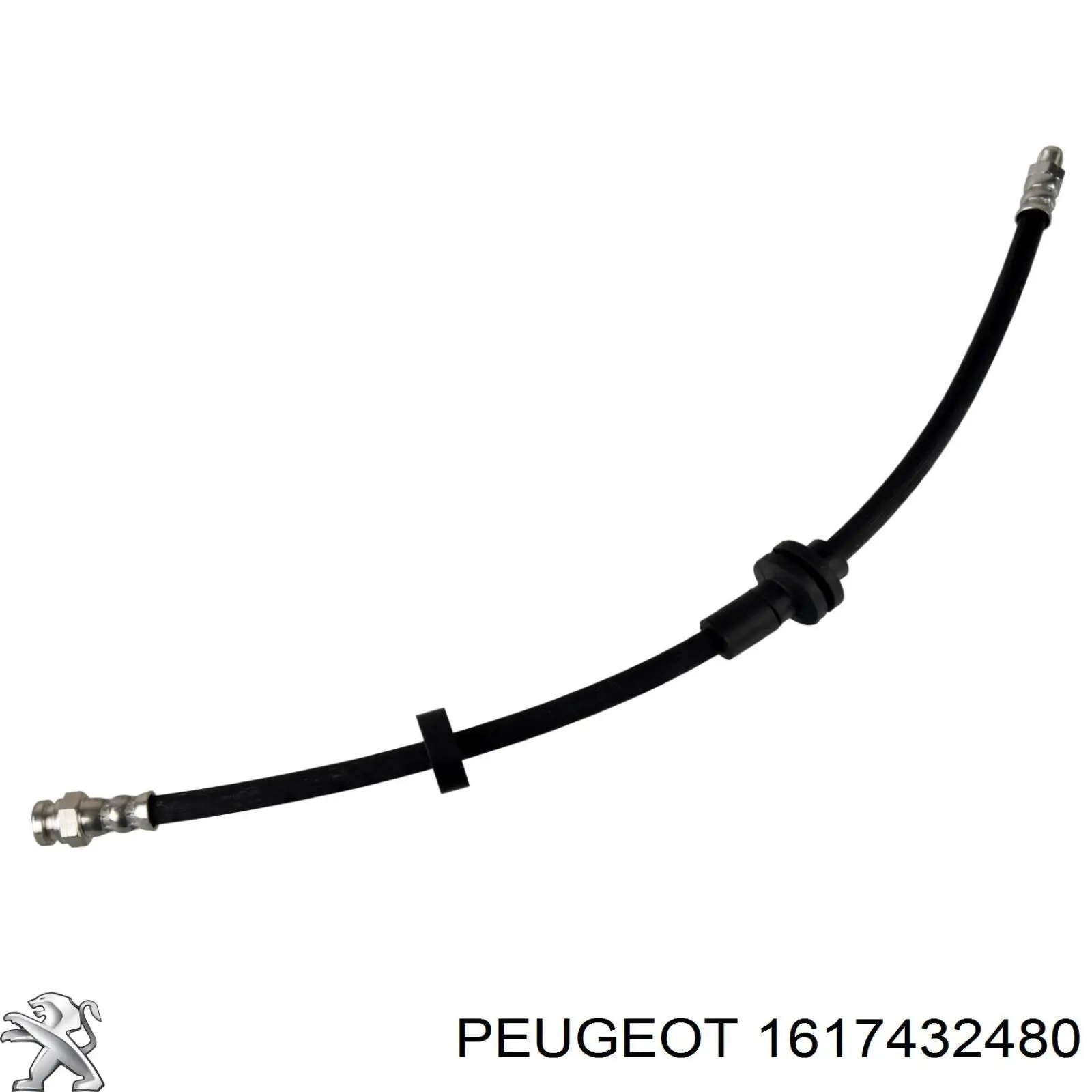 Шланг тормозной передний 1617432480 Peugeot/Citroen